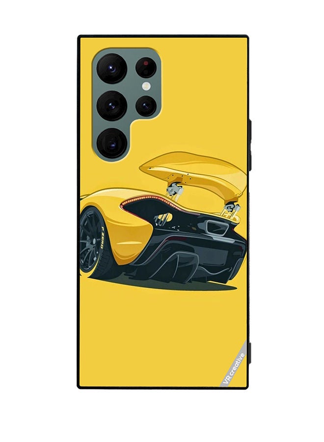 VR CREATIVE Protective Case Cover For Samsung Galaxy S22 Ultra 5G Car Design Multicolour - Image 1