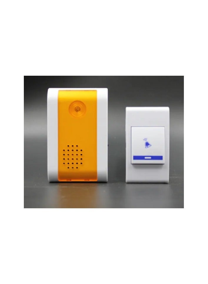 جرس باب لاسلكي بنظام التحكم في الوصول بدون كهرباء مزود ببطارية