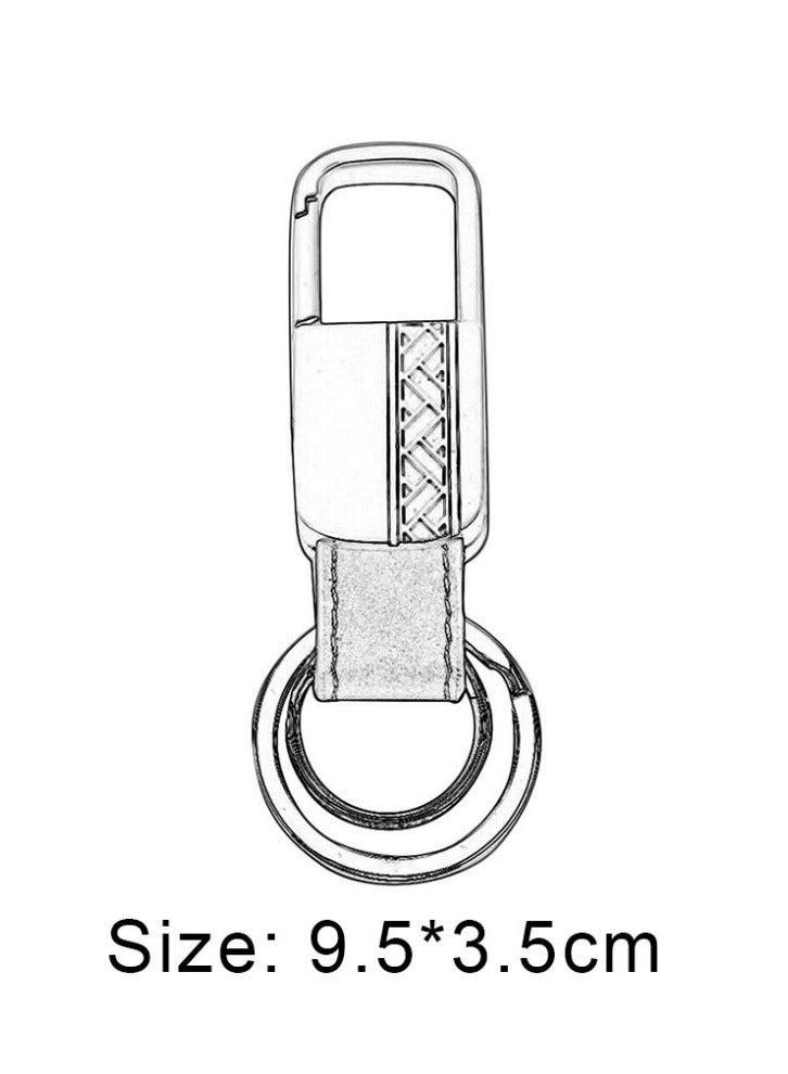 Rubik حلقة مفاتيح معدنية ذكية ثنائية الاتجاه مضادة للفقدان - Image 2