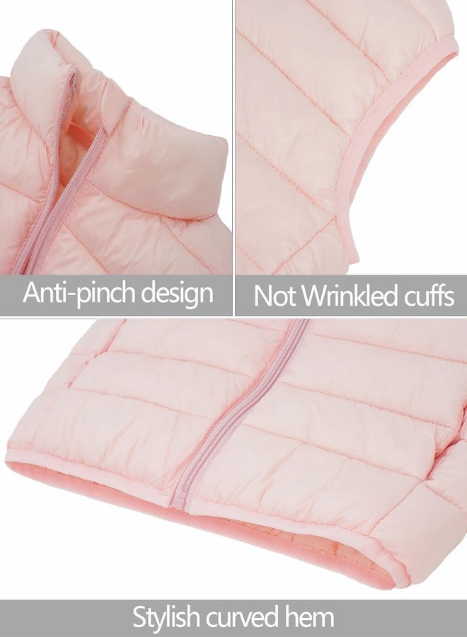 Aivtalk Winter Puffer Vest for Toddler Lightweight Baby Boy Girls Sleeveless Snow Waistcoat Zipper Up Packable Vest for Infant Outwear - Image 4