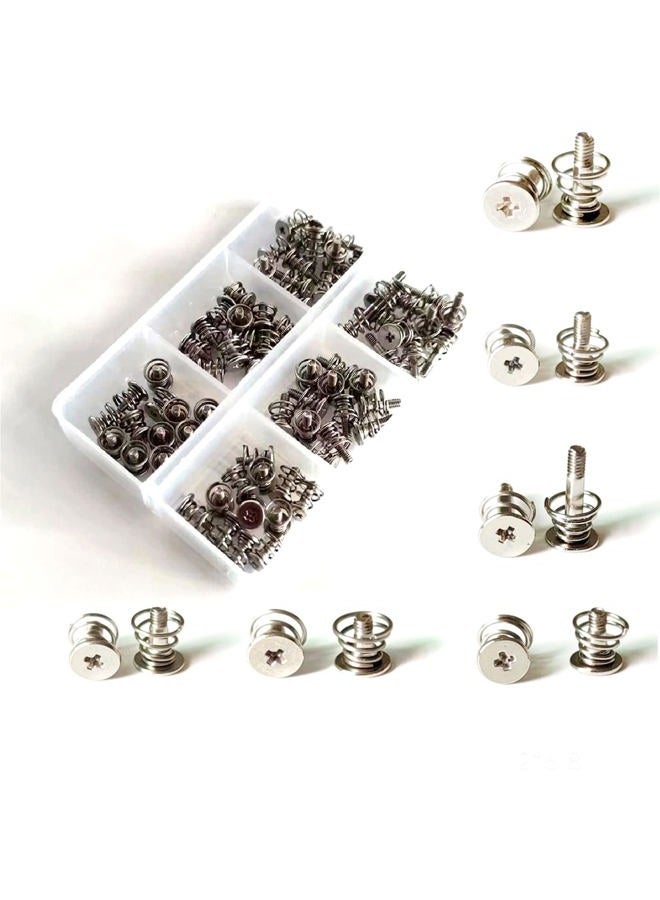 Easycargo 72pcs M2 Graphic Card Heatsink Screw Mounting Kit, GPU Spring Screws, Graphics Card Back Plate Heatsink Screws Heat Sinks Fastener - Image 1