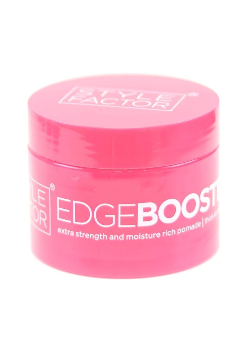 Edge Booster Style Factor Edge Booster Strong Hold Water-Based Pomade - Super Shine & Moisture 3.38 fl oz (PINK BERYL)  - Image 2