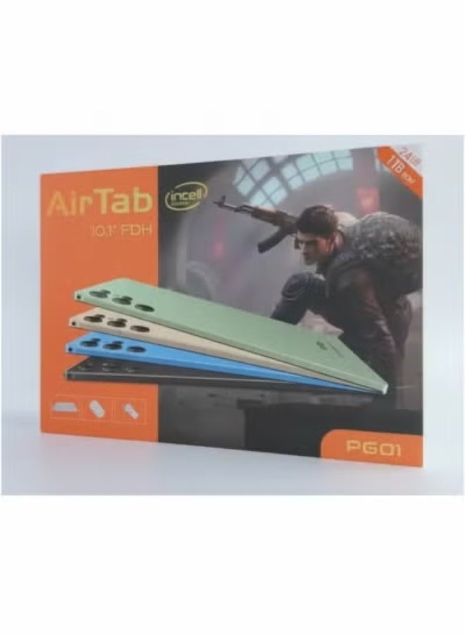 AirTab PG01 10-Inch 5G Android 15 Tablet with 24GB RAM, 1TB Storage, Octa-Core Processor, 36MP Camera, 10000mAh Battery – High-Performance Tablet for Work, Gaming, Streaming, Study & Multimedia – Sleek, Portable Design for Home, Office & Travel - Image 4