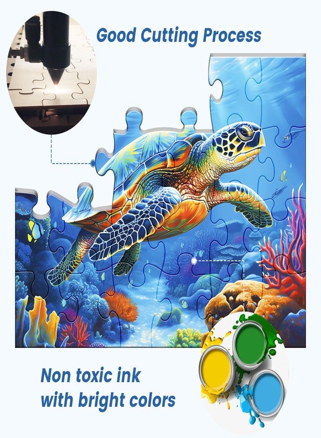 WSCXSC 24 Large Piece Puzzle for Seniors 6 Pack Puzzles Dementia Alzheimer's Products and Activities for The Elderly Adults Puzzle Alzheimer's Easy Puzzles Gift Memory Games for Patients, 6 Storage Bag - Image 4