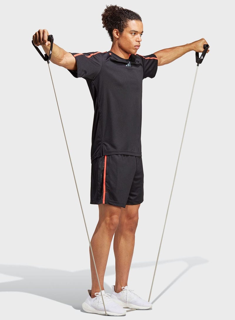 Adidas Workout Base T-Shirt - Image 4