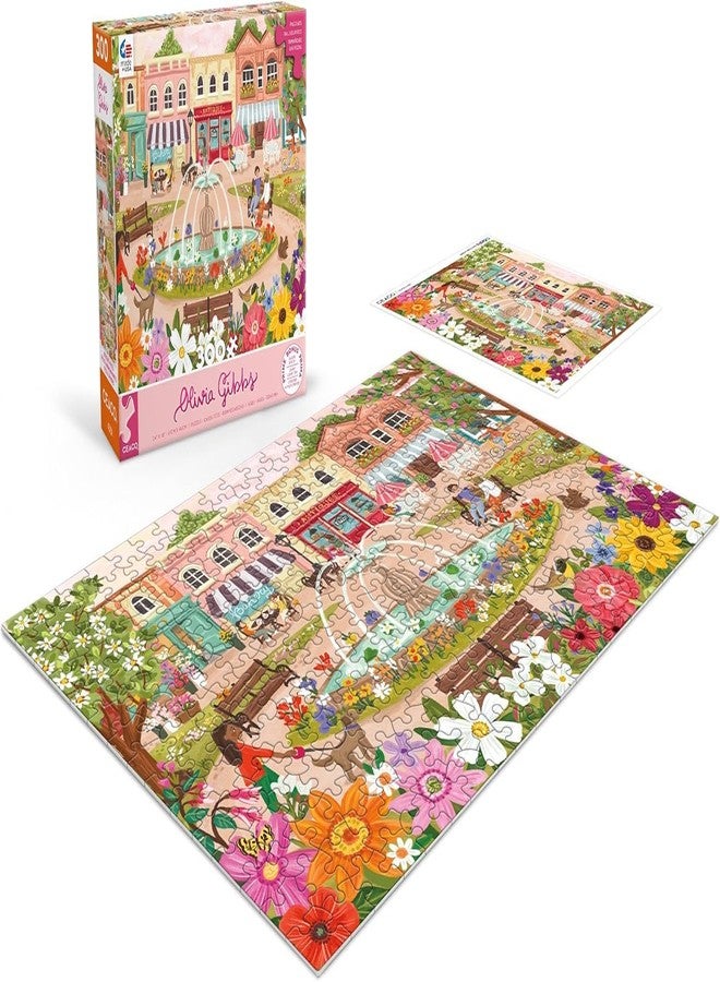 Ceaco - Olivia Gibbs - Town Park - 300 Piece Jigsaw Puzzle - Image 4