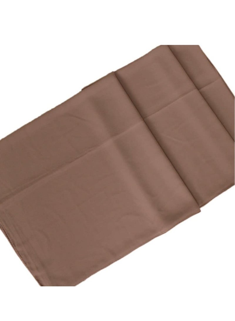 ELTRAZONE "Graceful Elegance: Solid Color Bubble Chiffon Scarf, a Fashion Essential for Women - Luxuriously Soft Hijab, Long Scarf Wrap, and Versatile Scarves" - Image 3