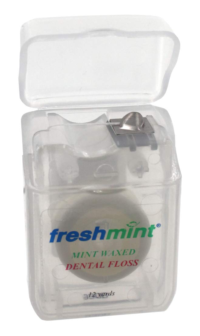 Freshmint 144 Spools of Freshmint® 12 Yards Mint Waxed Dental Floss - Image 1