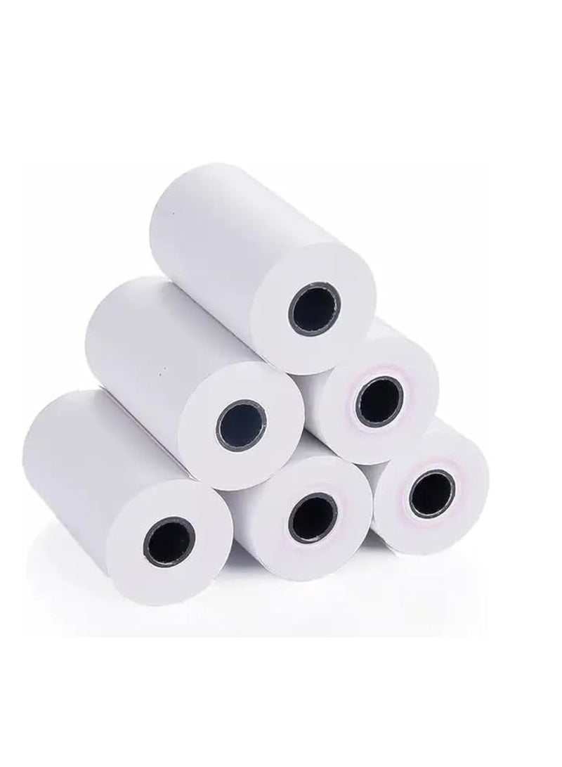 Thermal Paper, POS Thermal Receipt Paper, Roll 57 * 30mm (2.17 * 1.18in), Bill Ticket Printing for Cash Register POS Receipt Printer (10pcs)  - Image 1
