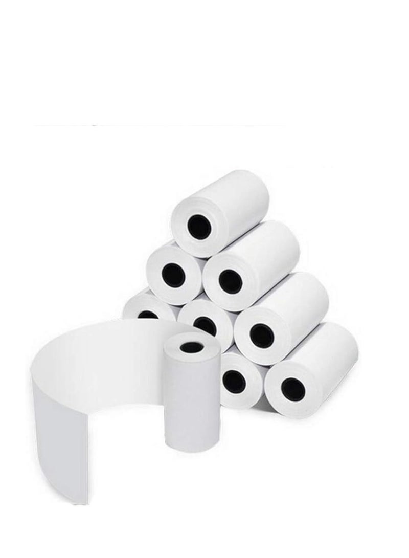 Thermal Paper, POS Thermal Receipt Paper, Roll 57 * 30mm (2.17 * 1.18in), Bill Ticket Printing for Cash Register POS Receipt Printer (10pcs)  - Image 3