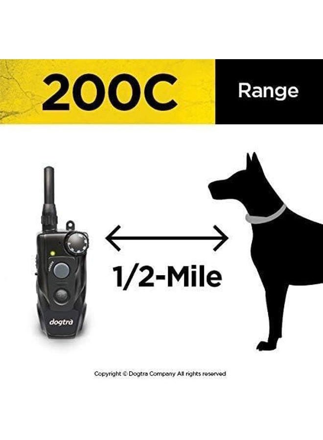 Dogtra 200C Waterproof ½-Mile One-Handed Operation Remote Training Dog E-Collar - Image 4
