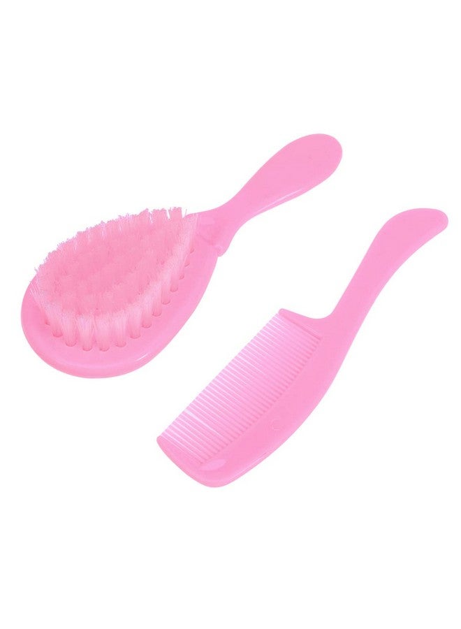 HEALLILY Kids Comb Baby Hair Brush and Comb Set for Newborn Scalp Grooming Product for Infant Toddler Kids (Pink) - Image 4