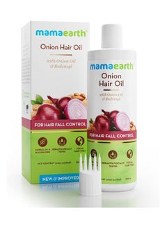 Mamaearth Mamaearth Onion Hair Oil for Men & Women with Onion & Redensyl for Hair Fall Control, Hair Growth Oil for Hair Fall - 250ml  - Image 1