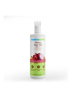 Mamaearth Mamaearth Onion Hair Oil for Men & Women with Onion & Redensyl for Hair Fall Control, Hair Growth Oil for Hair Fall - 250ml  - Image 2