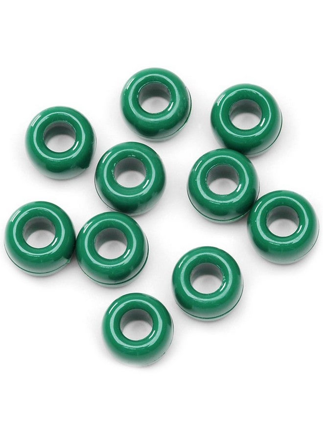 Darice 06121408 Opaque Green 6 X 9 Mm 720 Pieces Pony Beads - Image 2