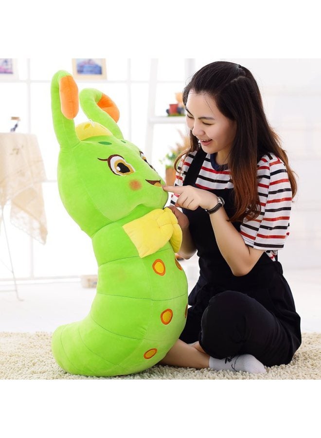 دمية Tangbao من القطيفة على شكل ألف وسادة حشرة روحية لطيفة، دمية كاتربيلر لطيفة، هدية للفتيات - المواصفات: 30 سم - اللون: كنز الحلوى المتوهج (توهج سيئ/يمكن التحدث) - Image 5