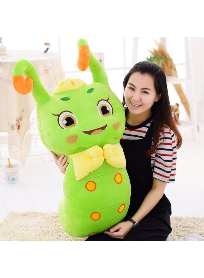 دمية Tangbao من القطيفة على شكل ألف وسادة حشرة روحية لطيفة، دمية كاتربيلر لطيفة، هدية للفتيات - المواصفات: 30 سم - اللون: كنز الحلوى المتوهج (توهج سيئ/يمكن التحدث) - Image 4