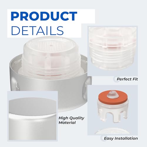 Xinafan Vacuum Breaker Repair Kit 400 500 Series Part Accessories Pressure Vacuum Breaker Outside Faucet Wall Hydrants Replacement Plunger Assembly - Image 3