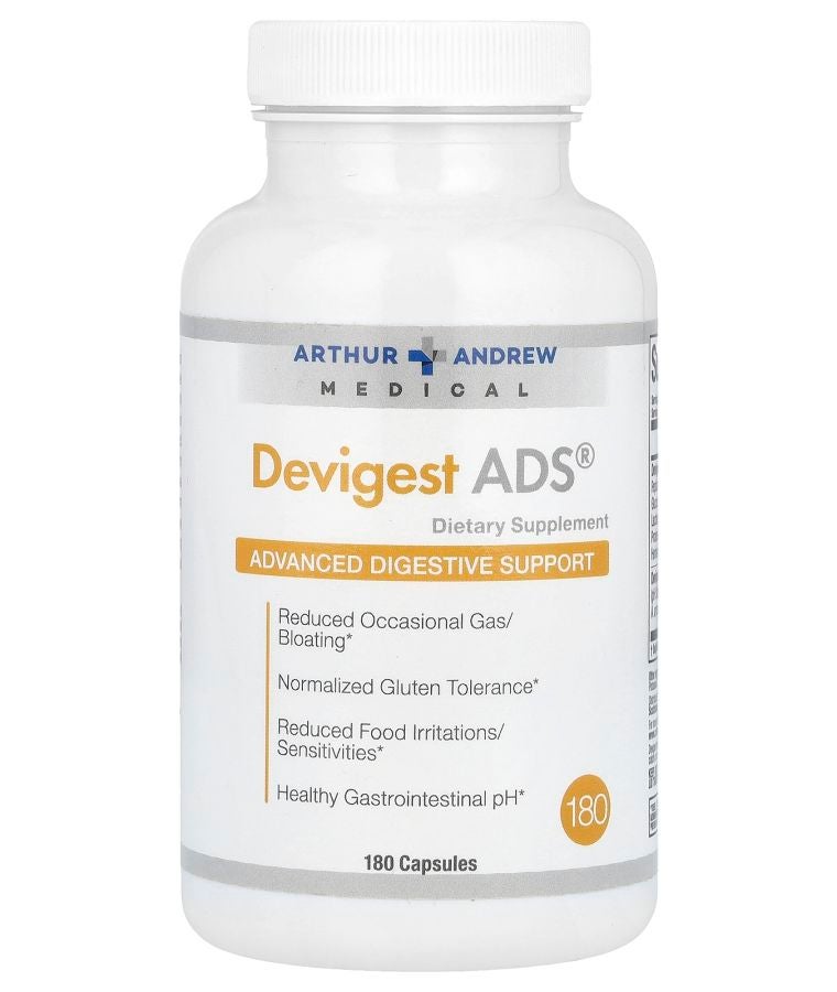 Arthur Andrew Medical Devigest ADS® Advanced Digestive Support 180 Capsules