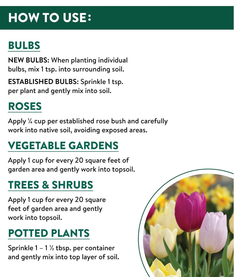 Burpee Bone Meal Fertilizer | Add to Potting Soil | Strong Root Development | OMRI Listed for Organic Gardening | for Tomatoes, Peppers, and Bulbs, 1-Pack, 3 lb (1 Pack) - Image 4