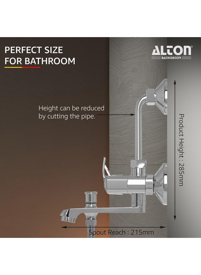 ALTON QBA9130 Brass 3-IN-1 Wall Mixer With 3-Function, 4-INCH Overhead & Hand Showers Set, Chrome Finish - pzsku/ZACBD08D638A0E084C8FBZ/45/_/1740982871/9374c471-7806-477a-ac05-7fb07064d69b