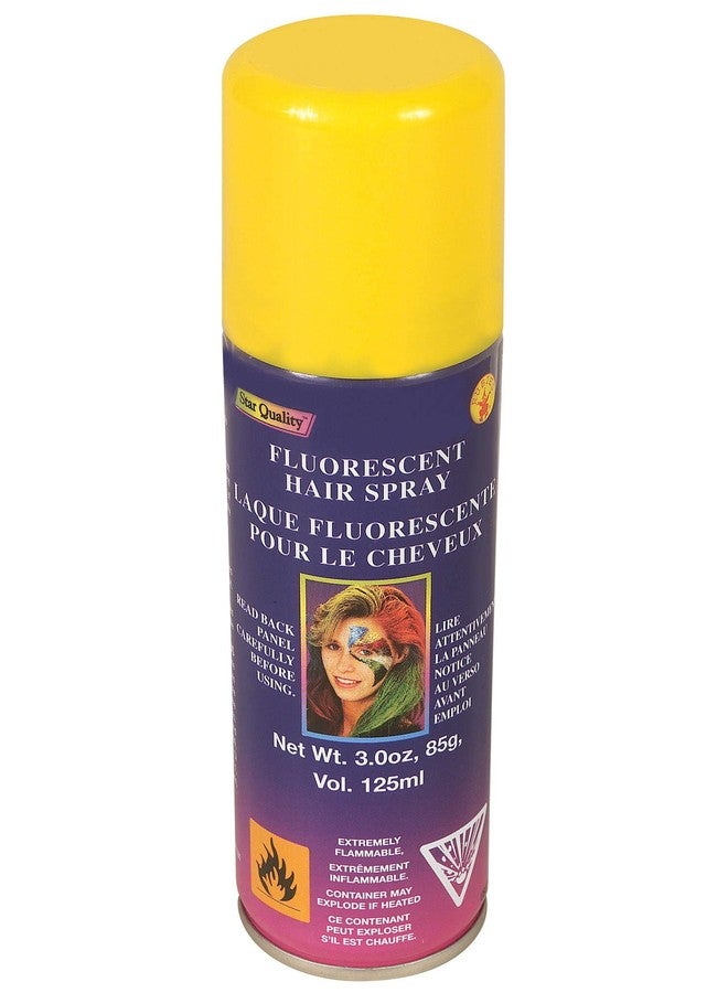 Rubies Yellow Haircolor Costume Hairspray for Adults, Unisex 3 Ounces