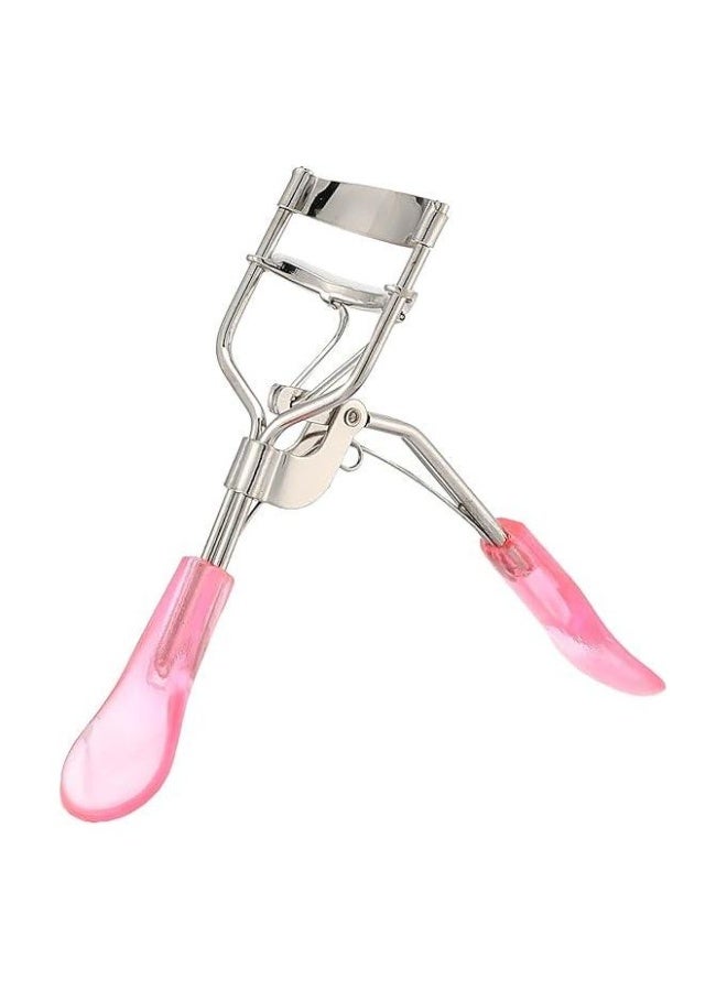 Eyelash Curler - Professional Quality Ergonomic Design - Pink - Image 1