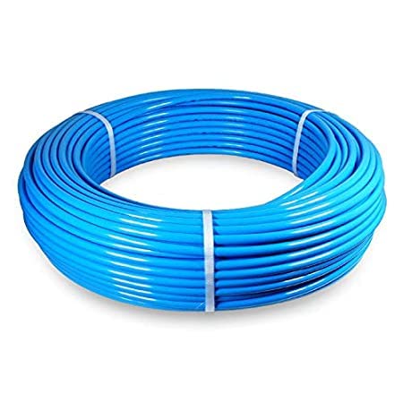 pneumatic press to fit polyethane tube blue compressor pu air tube pipe 10 meter long 33 feet approx diy air water gases tubes pipe 8mm od x 6mm id  - Image 2