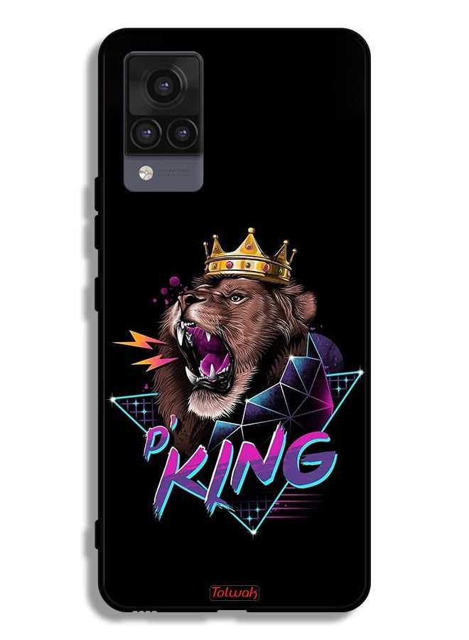 Tolwak Vivo V21 Protective Case Cover Lion King Art - Image 2