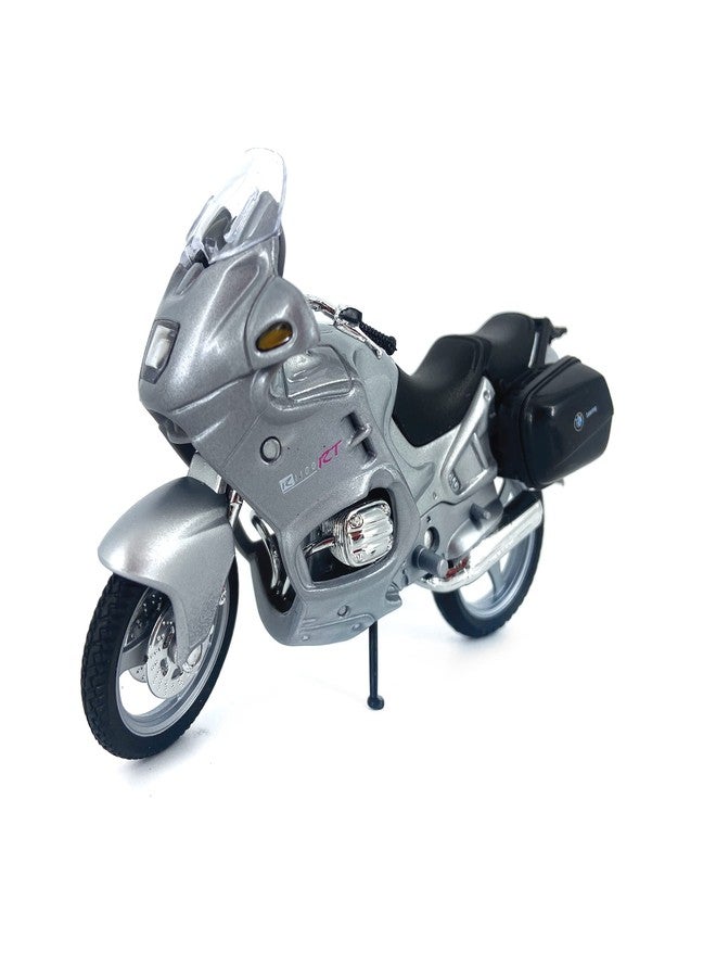 Welly Die Cast Motorcycle Silver Compatible with R1100 RT, 1:18 Scale - Image 1
