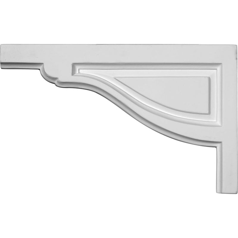 Ekena Millwork SB11X07TRL Large Traditional Left Stair Brackets 11 34W x 7 38H x 12D Primed