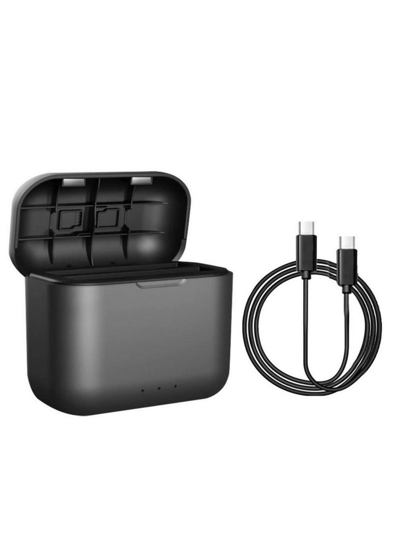 Battery Fast Charger Hub With Charging Cable Charging Stand Compatible For Insta 360 Action Camera X3 Power Accessories - Image 2
