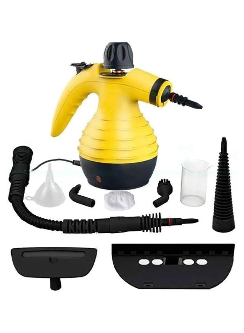 دينكس منظف بخاري عالي الضغط 350 مل بقوة 1200 واط، متعدد الأغراض محمول للتنظيف اليدوي مع 9 ملحقات مثالي لإزالة البقع في تنجيد السيارات والمنزل والمطبخ والسجاد والأريكة - Image 5
