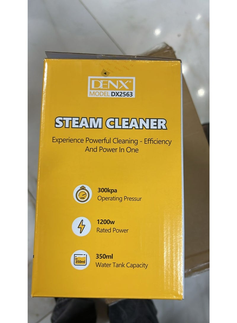 دينكس منظف بخاري عالي الضغط 350 مل بقوة 1200 واط، متعدد الأغراض محمول للتنظيف اليدوي مع 9 ملحقات مثالي لإزالة البقع في تنجيد السيارات والمنزل والمطبخ والسجاد والأريكة - Image 3