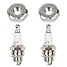 HIFROM HIFROM 2 Set Tune-up Kit Bar Nut With Spark Plug for Stihl Chainsaw 010 011 012 024 026 029 030 MS250 MS230 MS240 Ms260  - Image 2