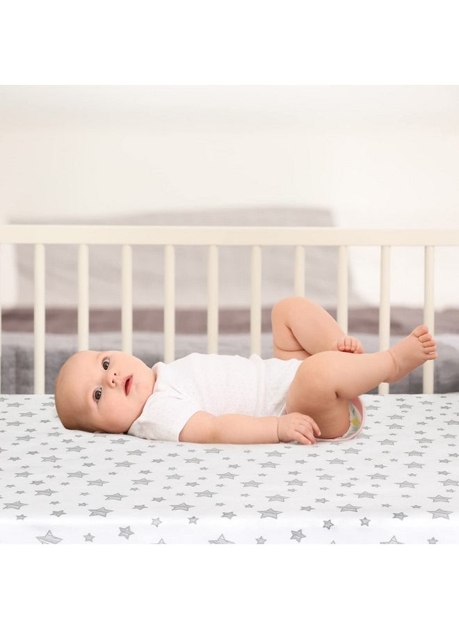 Moonsea Bassinet Sheet Waterproof 2 Pack, Fit for Halo Bassinet Swivel Sleeper, Universal Sheet for Rectangle, Oval, Hourglass Bassinet Mattress, Flexible for Different Cradle and Bassinet Mattress  - Image 4