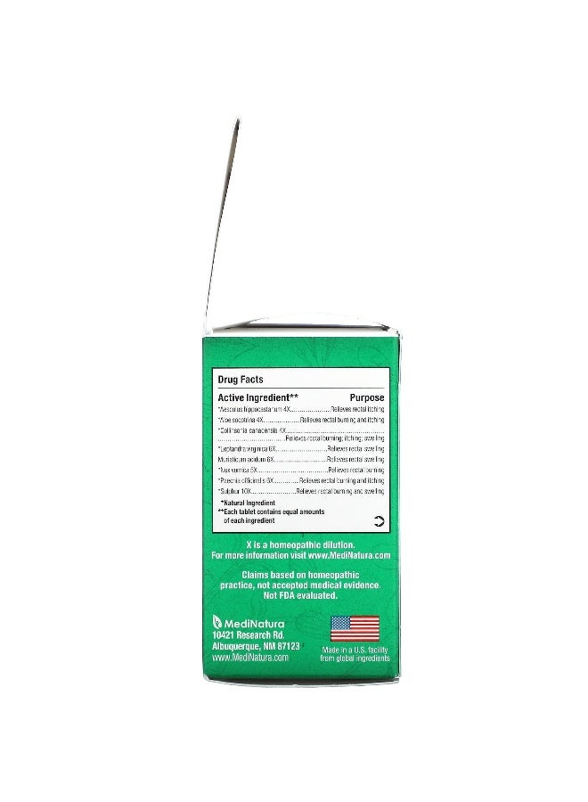 MediNatura MediNatura, BHI, Hemorrhoid Relief, 100 Tablets - Image 3