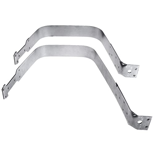 A-Premium Set of 2PCS Fuel Tank Straps Compatible with Ford F-350 Super Duty 2002-2005, 2007 5.4L 6.0L 6.8L - Image 2