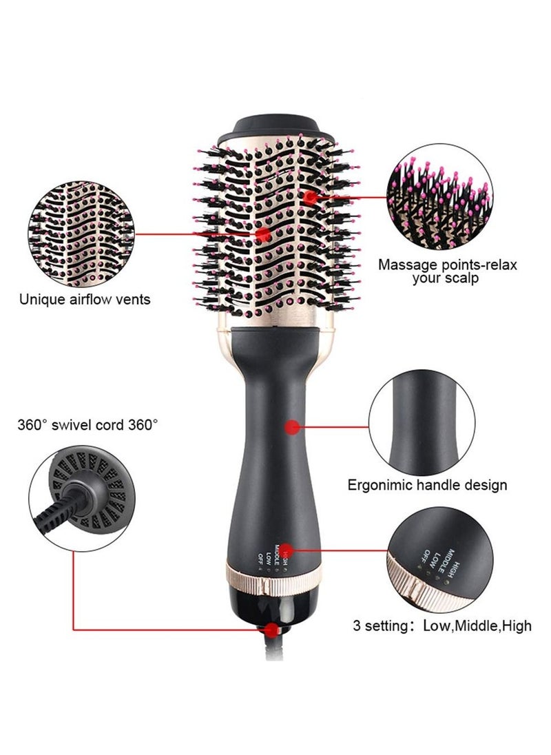 One Step Styler and Volumizer Brush Blow Dryer Style for Straightening Curling  - Image 2