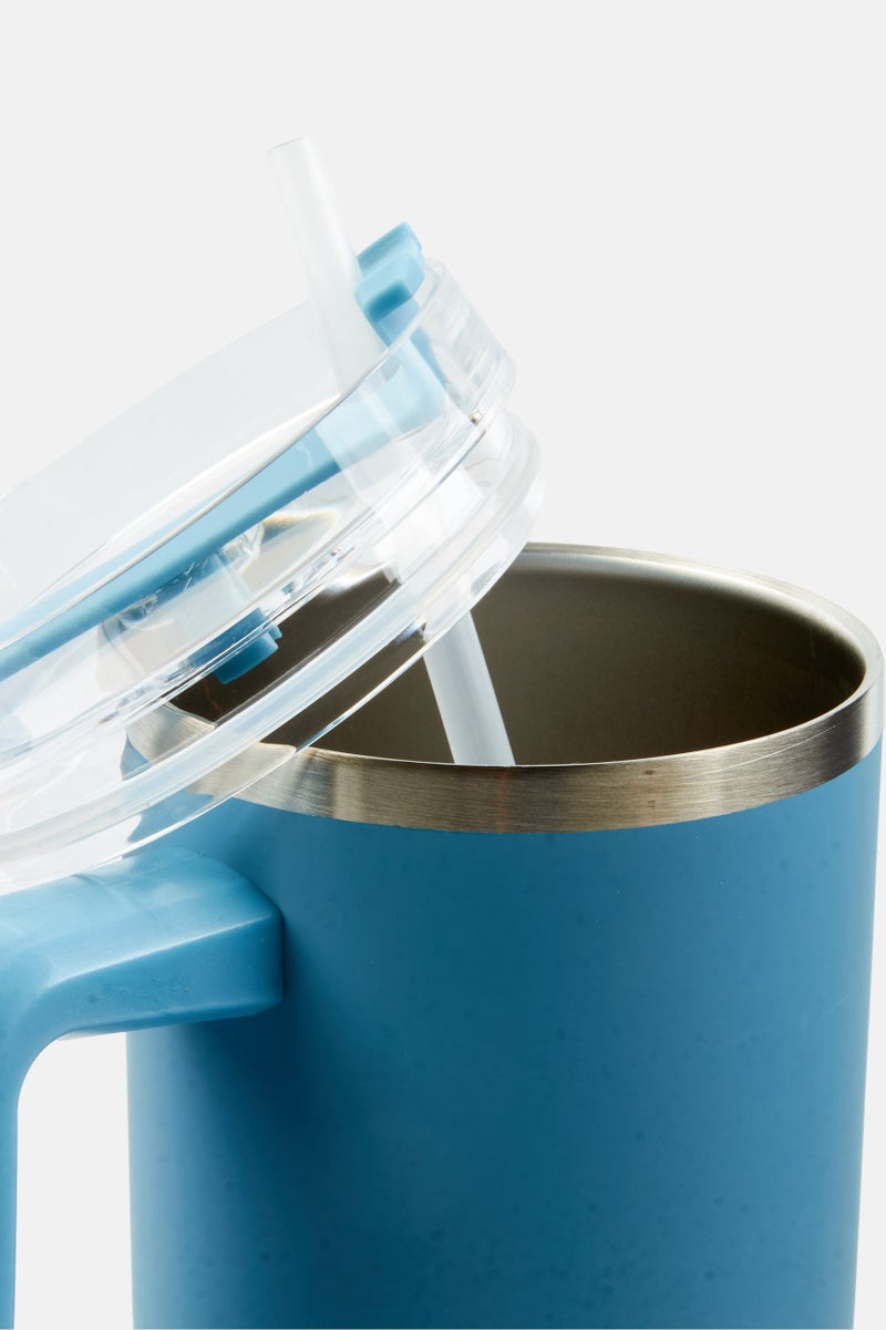 VESSEL Insulated Tumbler With Handle 1183ml, Blue  - Image 3