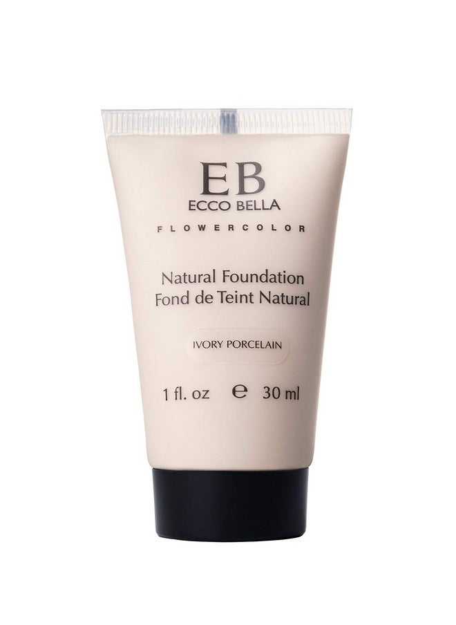 Ecco Bella - Liquid Foundation Makeup (Ivory Porcelain) - Image 1