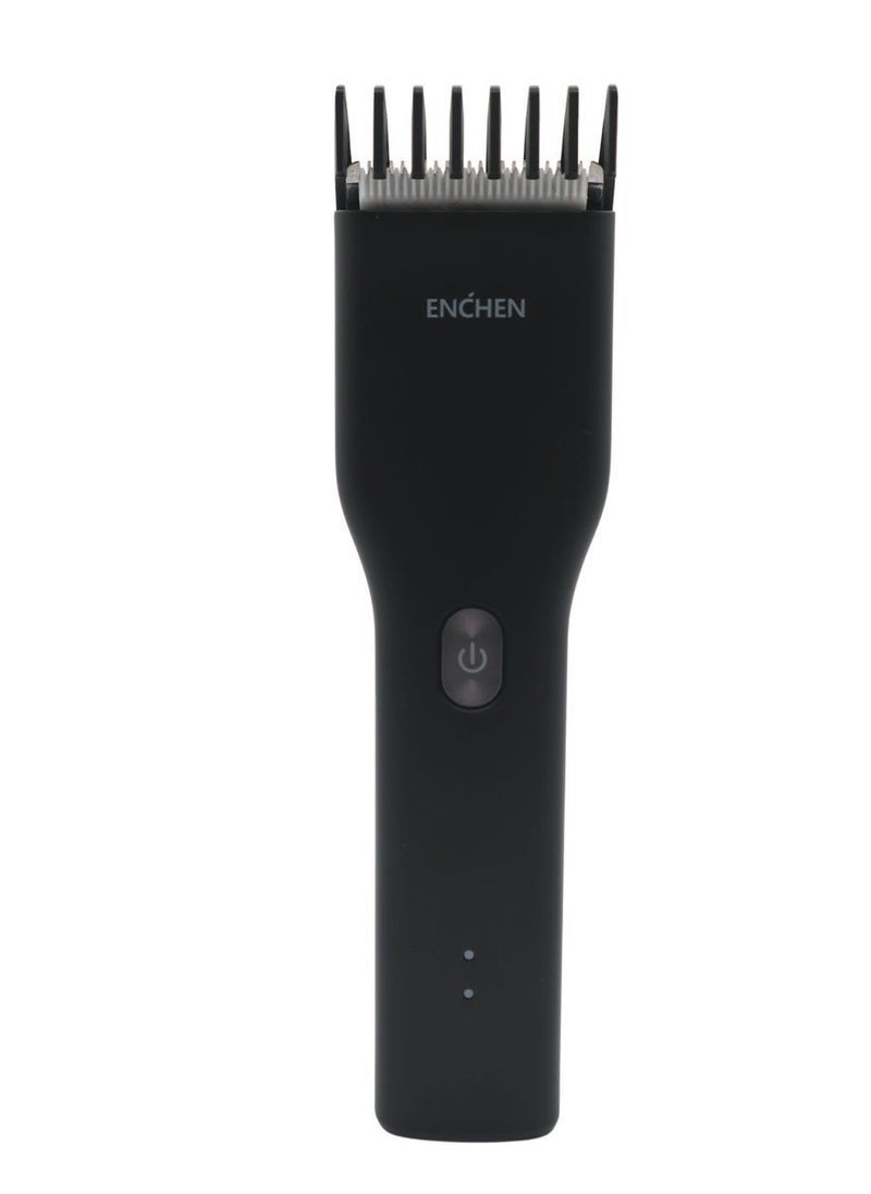 ENCHEN Professional Cordless Electric Hair Clippers for Men – USB Rechargeable Head Shaver with One-Button Length Lock, Adjustable Cutting Lengths (0.7–21mm), Multipurpose Grooming Tool (Black)  - Image 3
