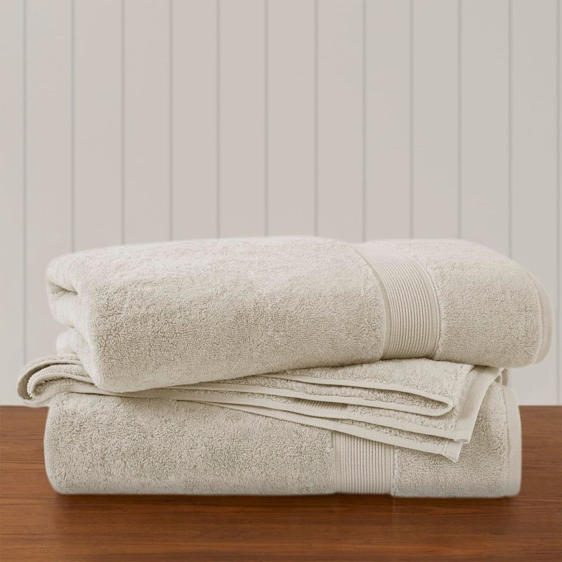 madison park Madison Park 800GSM Bath Sheet Towel Oversized 34 x 68 2 Pack 100 Cotton Bath Towel Set Highly Absorbent Hotel Spa Quality for Bathroom Natural 
