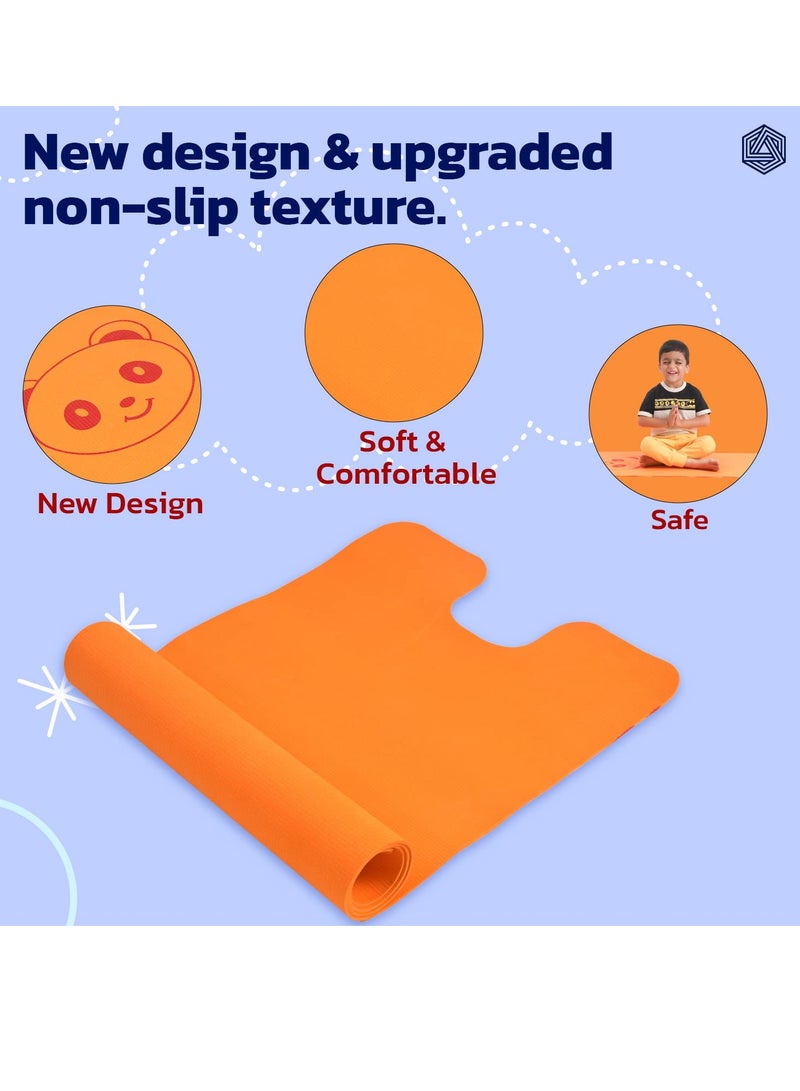 BOLDFIT EVA Yoga Mats For Kids - 4mm Orange  - Image 5