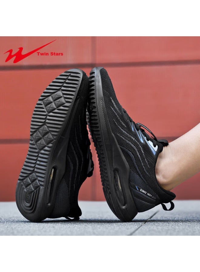 Double Star Eight Shuangxing Bate Running Shoes For Men, Air Cushion, Breathable, Lightweight, Sports Shoes, Mesh, Versatile, Casual Shoes, Shock-absorbing, Travel Shoes - Image 5