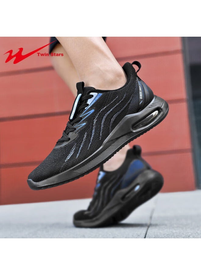 Double Star Eight Shuangxing Bate Running Shoes For Men, Air Cushion, Breathable, Lightweight, Sports Shoes, Mesh, Versatile, Casual Shoes, Shock-absorbing, Travel Shoes - Image 4