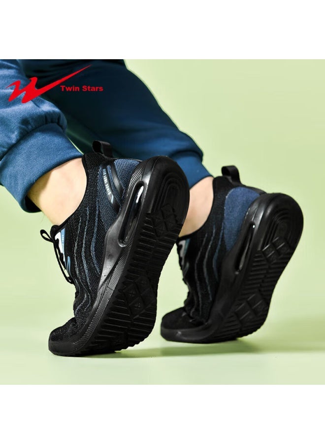 Double Star Eight Shuangxing Bate Running Shoes For Men, Air Cushion, Breathable, Lightweight, Sports Shoes, Mesh, Versatile, Casual Shoes, Shock-absorbing, Travel Shoes - Image 3