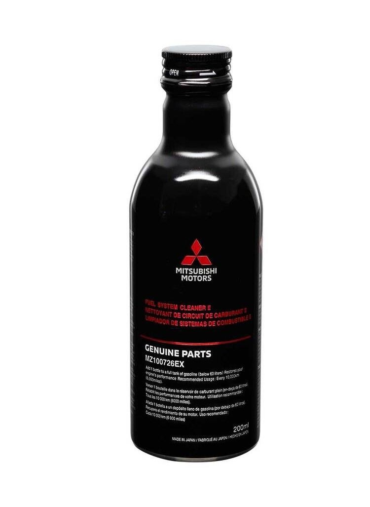 Mitsubishi Fuel system and injector cleaner to remove carbon deposits and gum from the Petrol injector and combustion chamber fits all cars size 200 ml  - Image 1