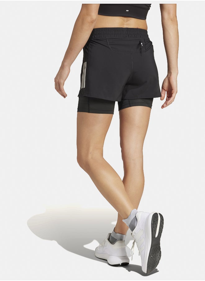 Adidas - Own the Run Climacool 2-in-1 Shorts - Image 1