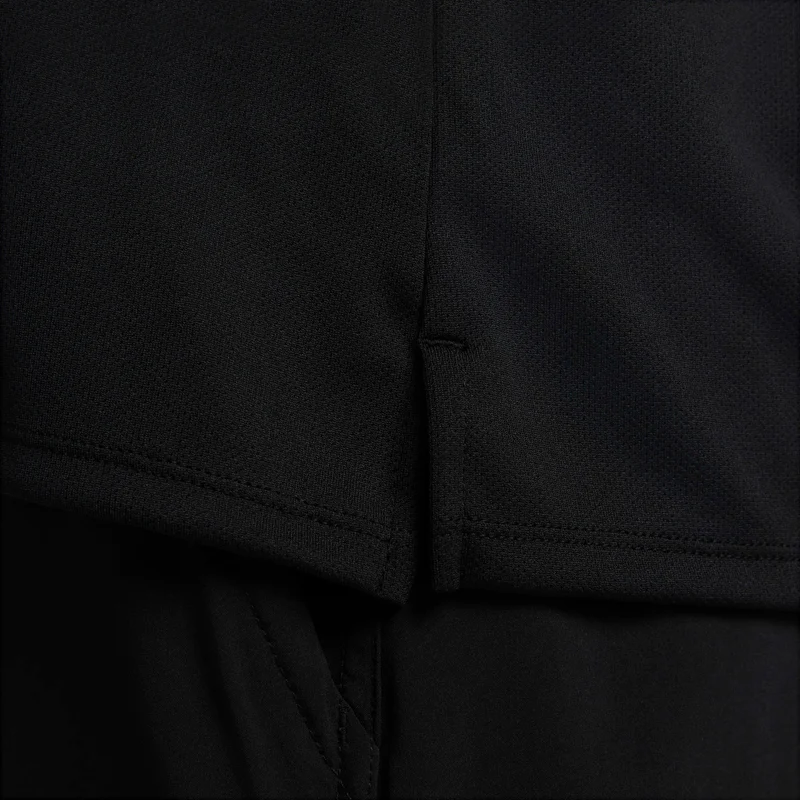 Nike Black Men's Miler Dri-FIT UV Running Top for Men | Best Price UAE